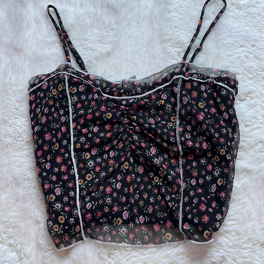 Sky And Sparrow Crop Top - Size: Xs - image 1